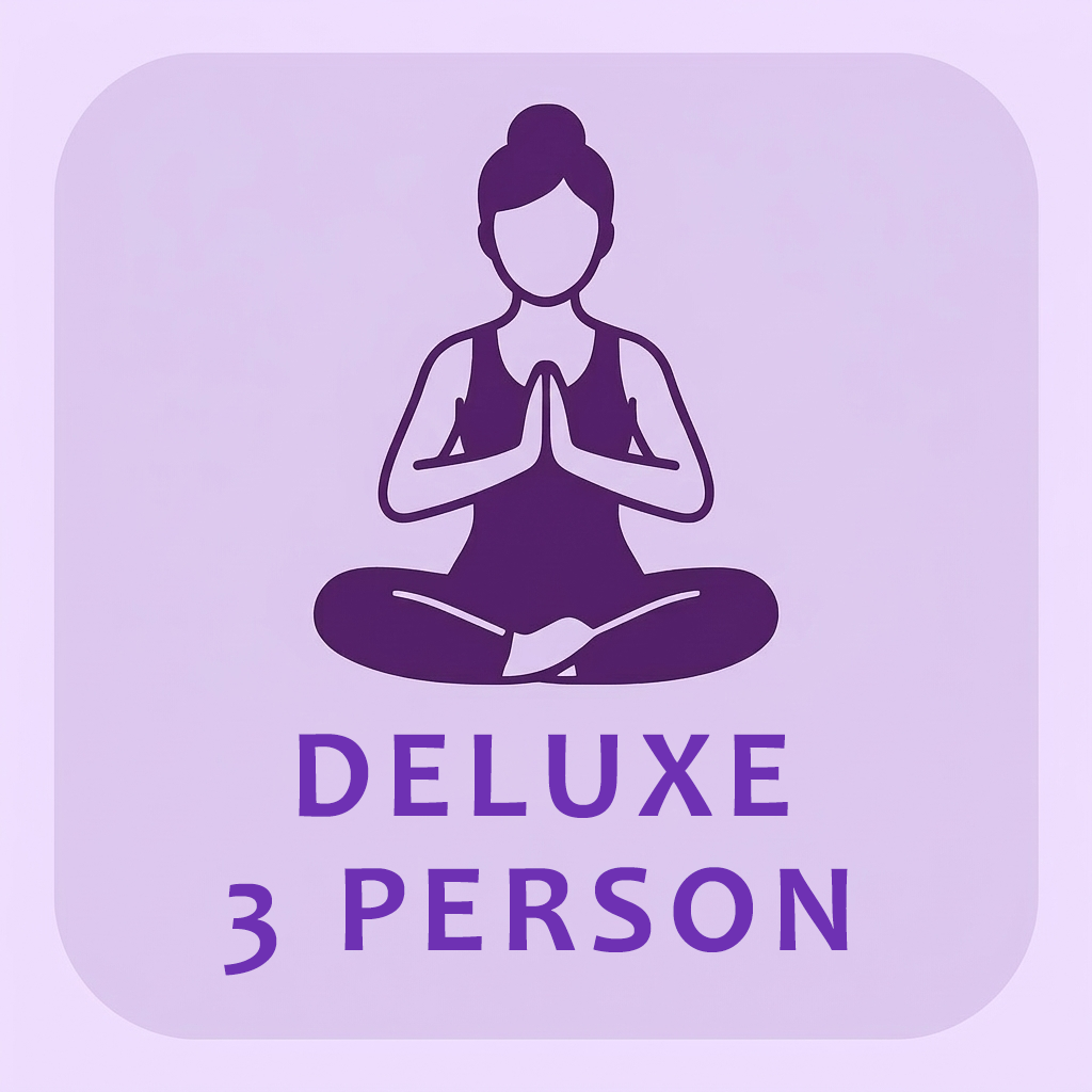 Deluxe Three Person Package