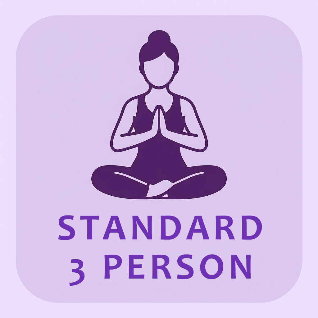 Standard Three Person Package